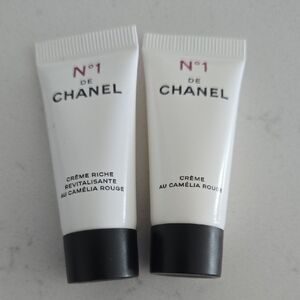 New Never Used CHANEL N°1 De Chanel Revitalizing Cream & Rich Cream Trvl Duo